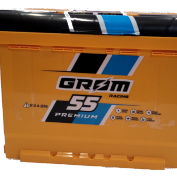 Ogłoszenie - Akumulator 55Ah 510A Grom Racing EN Prawy Plus - Białystok - 340,00 zł