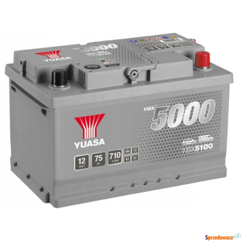 Ogłoszenie - Akumulator 12V 75Ah 710A EN Yuasa Silver Prawy Plus - Częstochowa - 430,00 zł