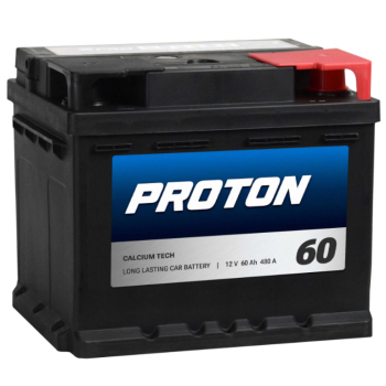 Ogłoszenie - Akumulator 60Ah 480A EN PROTON PRAWY PLUS wysoki - Leszno - 199,00 zł