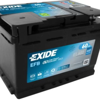 Ogłoszenie - Akumulator 60Ah 640A 12V Exide EL600 EFB CHOPINA 1 DARMOWA DOSTAWA CHOPINA 1 - Płock - 460,00 zł