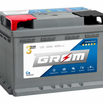 Ogłoszenie - Akumulator 60Ah 600A GROM Premium Lewy Plus - Ostrów Wielkopolski - 370,00 zł
