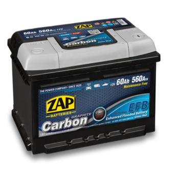 Ogłoszenie - Akumulator 60Ah 560A en Zap Carbon Efb Start&Stop - Piła - 379,00 zł