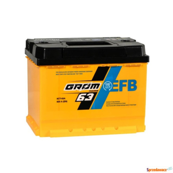 Ogłoszenie - Akumulator 63Ah 620A Grom Racing EFB niski - Białystok - 480,00 zł