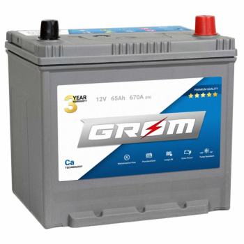 Ogłoszenie - Akumulator GROM Premium 65Ah 670A Japan - Ostrów Wielkopolski - 390,00 zł