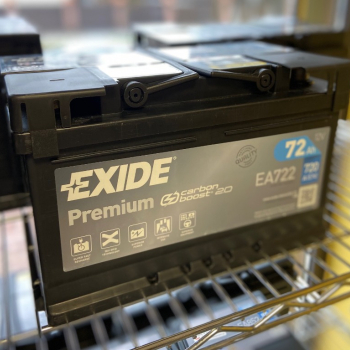 Ogłoszenie - Akumulator 12v 72Ah 720A Exide Premium - Chorzów - 379,00 zł