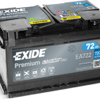 Ogłoszenie - Akumulator 72Ah 720A Exide Premium Prawy Plus - Białystok - 379,00 zł