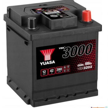 Ogłoszenie - Akumulator 12V 42Ah 390A Yuasa Standard kostka Prawy Plus - Częstochowa - 249,00 zł