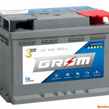Ogłoszenie - Akumulator 60Ah 600A En Grom Premium - Chojnice - 370,00 zł