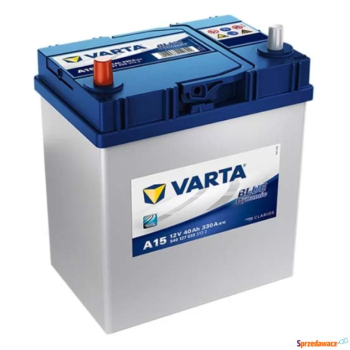 Ogłoszenie - Akumulator 40Ah 330A Varta Blue Dynamic A15 EN L+ Japan - Chojnice - 245,00 zł