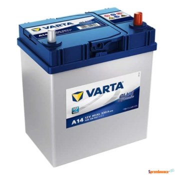 Ogłoszenie - Akumulator 40Ah 330A Varta Blue Dynamic A14 EN P+ Japan - Chojnice - 245,00 zł