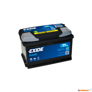 Ogłoszenie - Akumulator 71Ah 670A Exide Excell - Koszalin - 359,00 zł