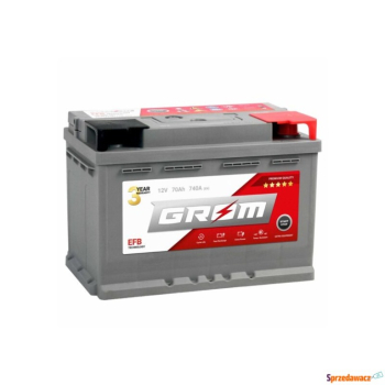 Ogłoszenie - Akumulator 70Ah 740A Grom EFB - Koszalin - 560,00 zł
