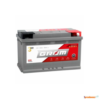 Ogłoszenie - Akumulator 80Ah 800A Grom EFB - Koszalin - 600,00 zł