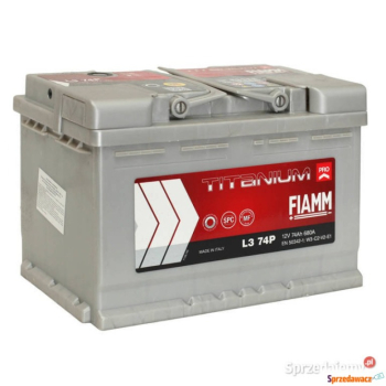 Ogłoszenie - Akumulator 74Ah 680A Fiamm Titanium Pro - Białystok - 490,00 zł