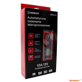 Ogłoszenie - Automatyczna ładowarka mikroprocesorowa Enerblock 12V 10A AGM GEL EFB - Gdynia - 319,00 zł