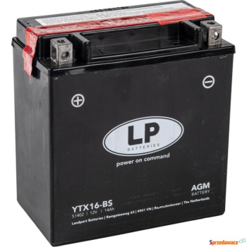 Ogłoszenie - Akumulator motocyklowy 12V 14Ah 220A Landport YTX16-BS - Chojnice - 205,00 zł