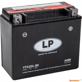 Ogłoszenie - Akumulator motocyklowy 12V 18Ah Landport 270A - Chojnice - 189,00 zł