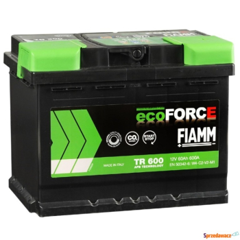 Ogłoszenie - Akumulator 60Ah 600A Fiamm Ecoforce AFB - Zielona Góra - 505,00 zł