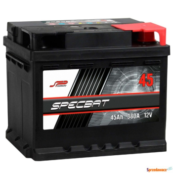 Ogłoszenie - Akumulator 45Ah 380A Specbat - Włocławek - 175,00 zł