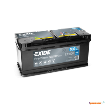 Ogłoszenie - Akumulator Exide Premium 100Ah 900A EA1000 en prawy plus - Gniezno - 495,00 zł