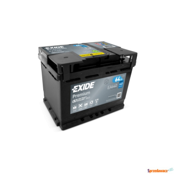 Ogłoszenie - Akumulator Exide Premium 64Ah 640A EA640 en prawy plus - Gniezno - 338,00 zł