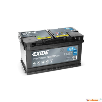 Ogłoszenie - Akumulator Exide Premium 85Ah 800A EA852 prawy plus - Gniezno - 429,00 zł