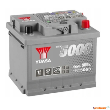 Ogłoszenie - Akumulator Yuasa Silver 12V 52Ah 520A Prawy Plus - Gniezno - 290,00 zł