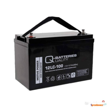 Ogłoszenie - Akumulator głębokiego rozładowania AGM Q-Batteries 12v/107Ah - Gdynia - 850,00 zł