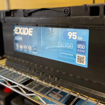 Ogłoszenie - Akumulator 95Ah 850A Exide AGM EK950 - Ostrów Wielkopolski - 830,00 zł