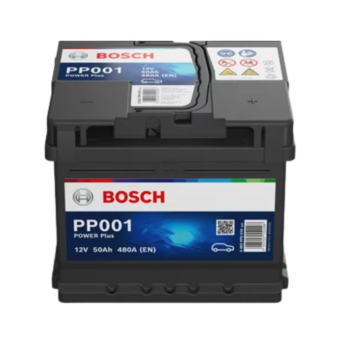 Ogłoszenie - Akumulator 50Ah 480A EN Bosch  PP001 PRAWY PLUS - Konin - 320,00 zł