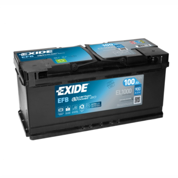 Ogłoszenie - Akumulator 100Ah 900A  Exide Start Stop EFB  EL1000 PRAWY PLUS - Konin - 670,00 zł