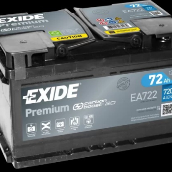 Ogłoszenie - Akumulator 72ah 720a Exide Premium Prawy Plus - Łódź - 379,00 zł