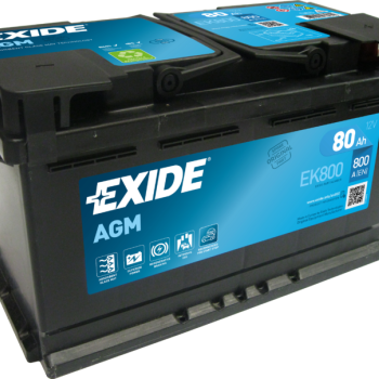 Ogłoszenie - Akumulator 80Ah 800A Exide AGM start&stop EK800  EN - Wielkopolskie - 710,00 zł