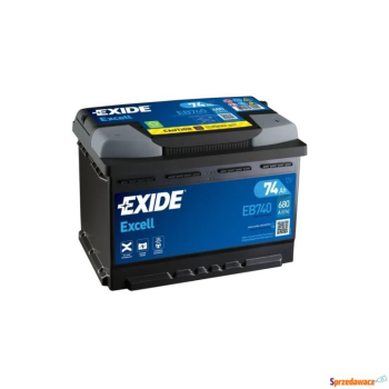 Ogłoszenie - Akumulator 74Ah 680A Exide Excell EN - Legnica - 359,00 zł