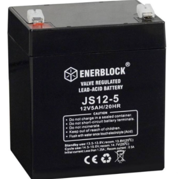 Ogłoszenie - Akumulator Enerblock AGM JS12-5 12V 5 Ah - Police - 75,00 zł