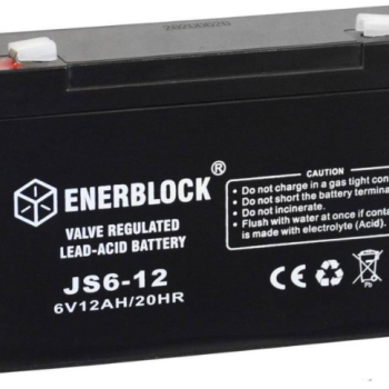 Ogłoszenie - Akumulator Enerblock AGM JS6-12 6V 12 Ah - Police - 75,00 zł