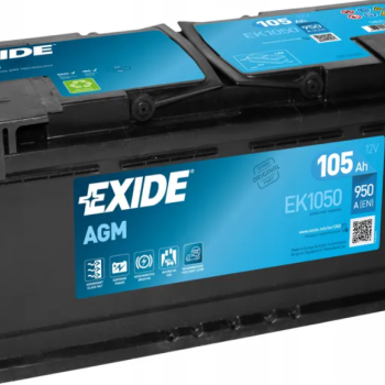 Ogłoszenie - Akumulator 105Ah 950A Exide AGM start&stop - Police - 949,00 zł