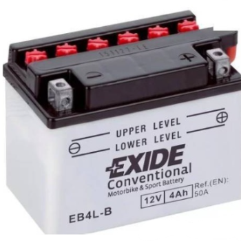 Ogłoszenie - Akumulator motocyklowy Exide EB4L-B 12v 4Ah 50A - Police - 65,00 zł