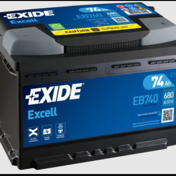 Ogłoszenie - Akumulator 74Ah 680A EN Exide Excell EB740 - Piła - 359,00 zł