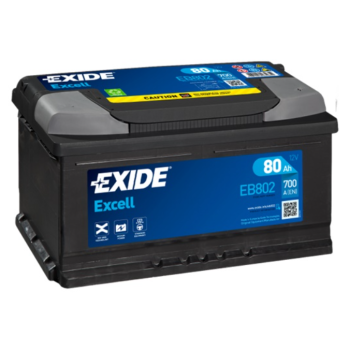 Ogłoszenie - Akumulator 80Ah 700A Exide Excell Eb802 En prawy plus - Chojnice - 419,00 zł