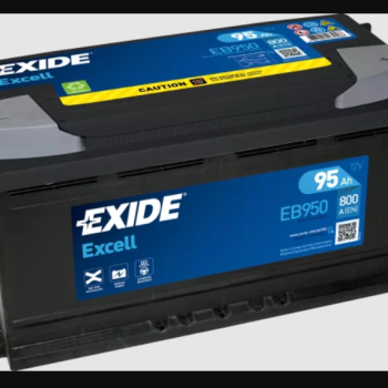 Ogłoszenie - Akumulator l 95Ah 800A Exide Excel EB950 En prawy plus - Chojnice - 470,00 zł