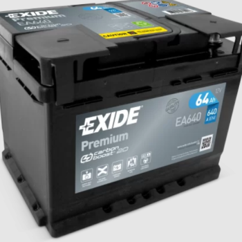 Ogłoszenie - Akumulator 64Ah 640A Exide Premium EA640 En prawy plus - Chojnice - 338,00 zł