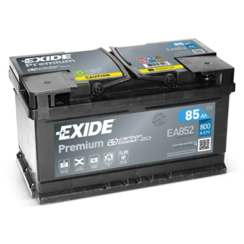 Ogłoszenie - Akumulator 85Ah 800A Exide Premium EA852 Prawy plus - Chojnice - 429,00 zł
