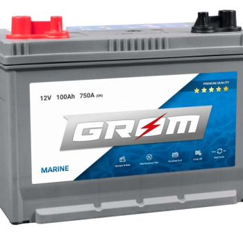 Ogłoszenie - Akumulator 100Ah 750A Grom Marine - Wrocław - 590,00 zł