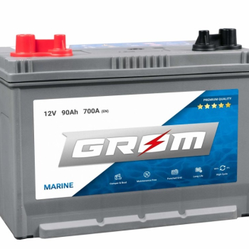 Ogłoszenie - Akumulator 90Ah 700A Grom Marine - Wrocław - 460,00 zł