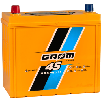 Ogłoszenie - AKUMULATOR 45Ah 390A GROM RACING JAPAN L+ PŁOCK CHOPINA 1 DARMOWA DOSTAWA - Płock - 310,00 zł