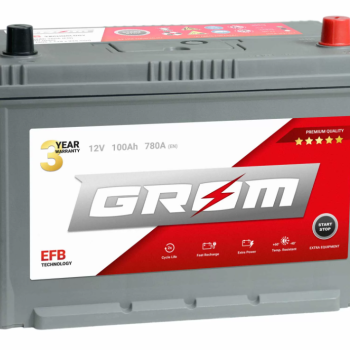 Ogłoszenie - Akumulator 100Ah 780A en Grom Efb Japan L+/P+ - Piła - 650,00 zł