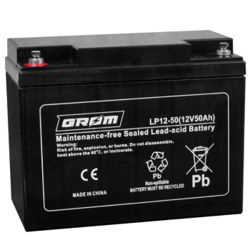 Ogłoszenie - Akumulator 12V 50Ah GROM LP12-50 - Piła - 350,00 zł