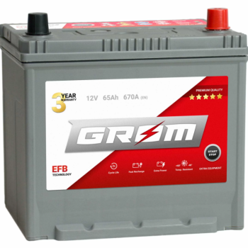 Ogłoszenie - Akumulator 65Ah 670A en Grom Efb Start&Stop Japan - Piła - 520,00 zł