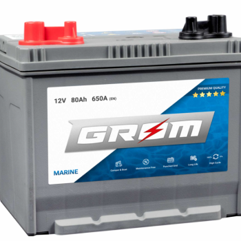 Ogłoszenie - Akumulator 80Ah 650A en Grom Marine M31-DC - Piła - 430,00 zł